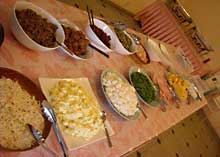 朝食バイキング