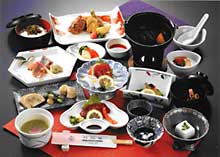 夕食
