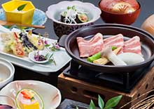 夕食