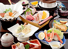夕食