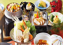 夕食