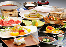 夕食